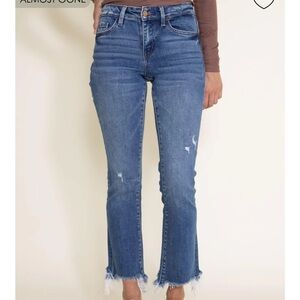 In new condition, flying monkey jeans